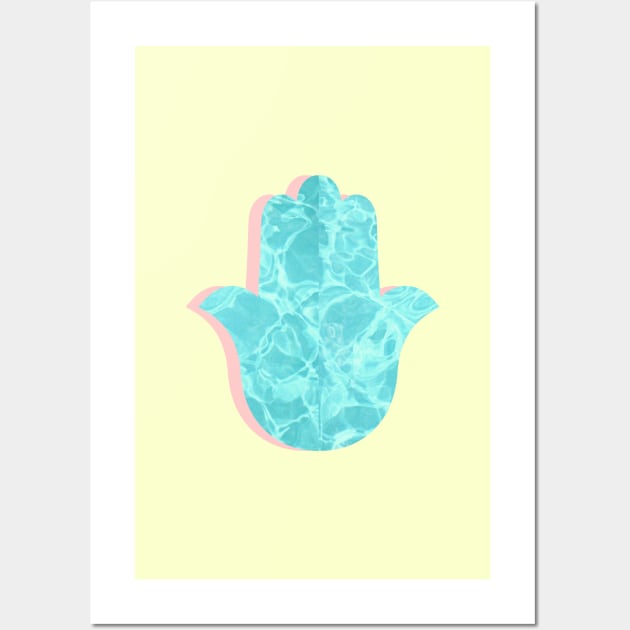 water hamsa Wall Art by vita95gelman